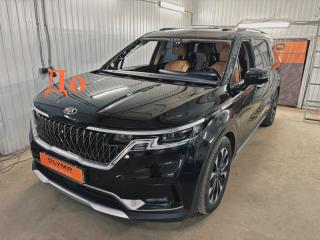 Запчасть стекло лобовое переднее Kia Carnival 2020-2024
