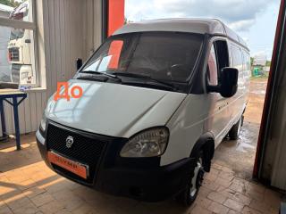 Запчасть стекло лобовое переднее Газ Газель 1994-