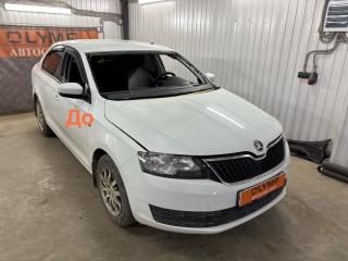 Запчасть стекло лобовое переднее Skoda Rapid 2012-2024