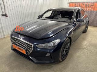 Запчасть стекло лобовое переднее Genesis G70 2017-2022