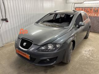Запчасть стекло лобовое переднее Seat Leon 2005-2013