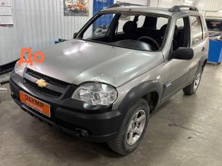 Запчасть стекло лобовое переднее Chevrolet Niva 1998-2025