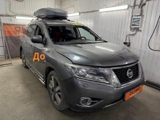 Стекло лобовое переднее Nissan Pathfinder 2012-2021 R52 новая