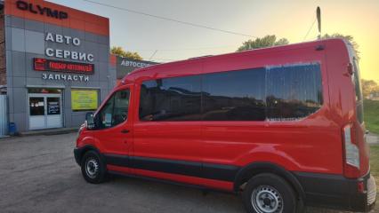 Запчасть стекло боковое заднее левое Ford Transit 2014-