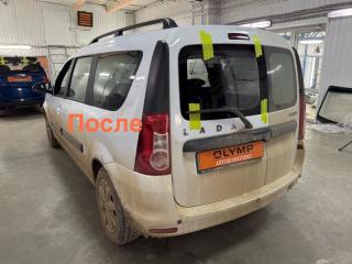 Стекло двери багажника заднее левое Ларгус 2012-2025 R90 ВАЗ-21129