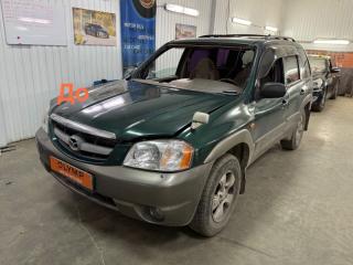 Запчасть стекло лобовое переднее Mazda Tribute 2000-2012
