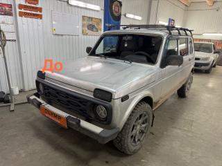 Запчасть стекло лобовое переднее Лада 4x4 2121 Нива 1977-2025