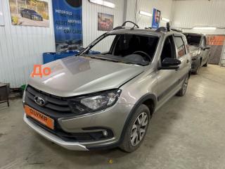 Запчасть стекло лобовое переднее Лада Гранта 2004-2025