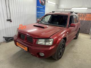 Стекло лобовое переднее Subaru Forester 2002-2007