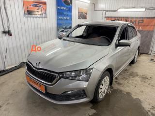 Запчасть стекло лобовое переднее Skoda Rapid 2013-2022