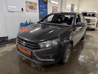 Запчасть стекло лобовое переднее Лада Веста 2015-2025