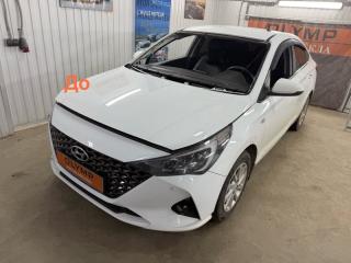Запчасть стекло лобовое переднее Hyundai Solaris 2017-2025