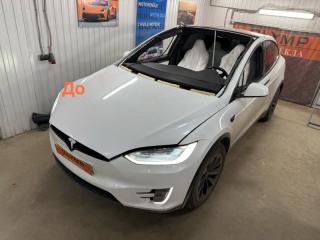Запчасть стекло лобовое переднее Tesla Model X 2015-2021