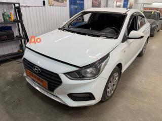 Запчасть стекло лобовое переднее Hyundai Solaris 2017-2025