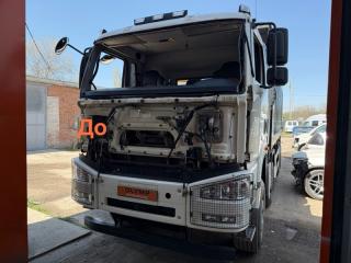 Запчасть стекло лобовое переднее Faw Jiefang J6 2013-2025