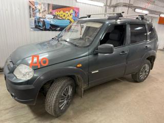 Запчасть стекло боковое переднее левое Chevrolet Niva 1998-2025