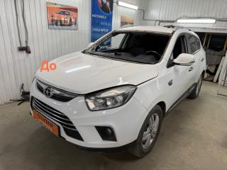 Запчасть стекло лобовое переднее JAC S5 2014-2021