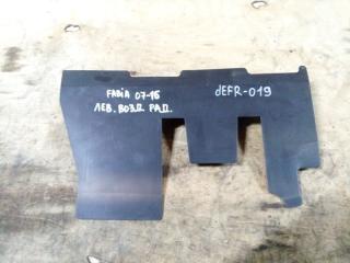 Запчасть воздуховод радиатора левый Skoda Fabia 2007-2015