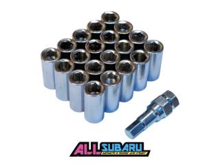 Запчасть гайки стальные сквозные m14*1.5 Subaru