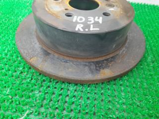 Диск тормозной левый задний TOYOTA ESTIMA ACR30 2AZ-FE 42431-28120 3 ракурс