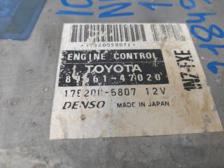 Блок управления двс TOYOTA PRIUS NHW11 1NZ-FXE 8998147020 3 ракурс