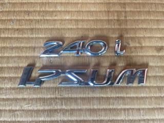 Эмблема задняя TOYOTA Ipsum ACM21W 2AZ-FE 75445-44070 1 ракурс