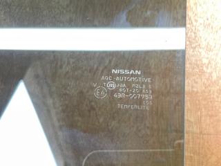 Стекло двери правое заднее NISSAN LEAF ZE1 EM57 2 ракурс