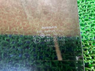 Стекло двери правое заднее NISSAN LEAF ZE1 EM57 82300-3NC5A 2 ракурс