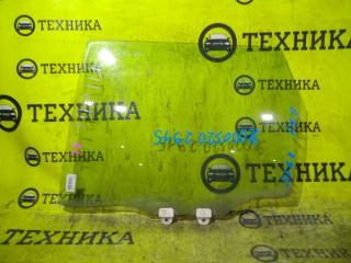Стекло двери заднее левое Honda Fit