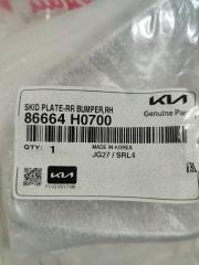 Накладка бампера новая задняя правая KIA RIO 4 Рестайлинг Седан Накладка бампера новая задняя правая KIA RIO 4 Рестайлинг Седан