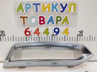 Хром бампера задний левый AUDI A6 2018-2023