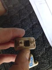 КРЕПЛЕНИЕ СОЛНЦЕЗАЩИТНОГО КОЗЫРЬКА HARRIER 2001 ACU15 2AZFE