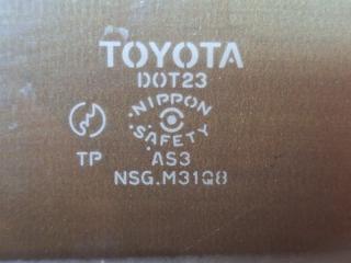 Стекло двери заднее левое TOYOTA COROLLA FIELDER NZE121 1NZ-FE