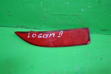 Фото запчасти отражатель правый RENAULT LOGAN 2012-2022 Б/У запчасть Запчасть отражатель правый RENAULT LOGAN 2012-2022