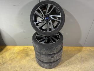 Комплект из 4-х Колесо летнее R18 / 225 / 45 Bridgestone PlaYz PX 5x114.3 лит. 55ET (б/у)