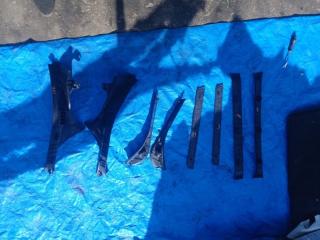 Накладка на порог Subaru Forester 2010