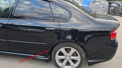 Накладка на крыло задняя левая Subaru Legacy 2006