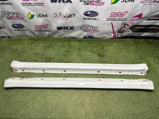 Накладка на порог Subaru Outback 2008