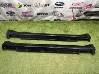 Накладка на порог Subaru Forester 2009