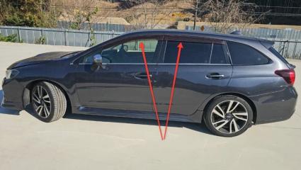 Ветровик Subaru Levorg 2014