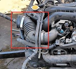Патрубок впускной Subaru Forester 2009