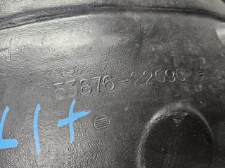 Подкрылок левый передний Toyota MARK II WAGON BLIT JZX110 1JZ 53876-22090 5 ракурс
