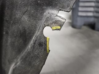 Подкрылок правый передний Toyota ARISTO JZS160 2JZ 53895-30110 5 ракурс