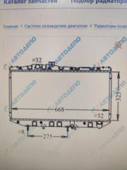 Радиатор ДВС CAMRY 1986-1990 SV20 1SI