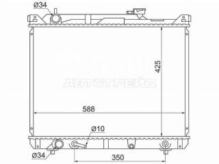 Фото запчасти радиатор двс SUZUKI GRAND VITARA 1997-2006 новая запчасть Запчасть радиатор двс SUZUKI GRAND VITARA 1997-2006