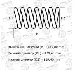 Пружины задние TOYOTA IPSUM
