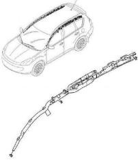 Аирбаг боковой левый CITROEN