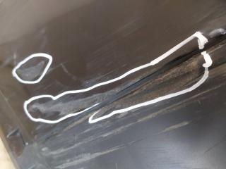 БАМПЕР задний QASHQAI 2007 J10 HR16DE