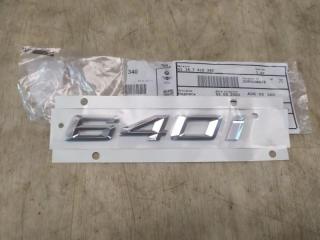 Эмблема задняя BMW 640
