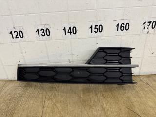 Запчасть заглушка бампера передняя левая SKODA OCTAVIA 2017 2018 2019 2020